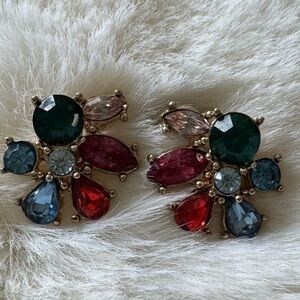 Multicoloured stone Earrings